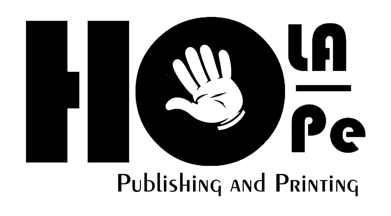 HOLA HOPE PUBLISHING & PRINTING Logo